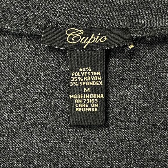 CUPIO gray sequin knit short sleeve v-neck midi party dress, size M - Picture 2 of 13